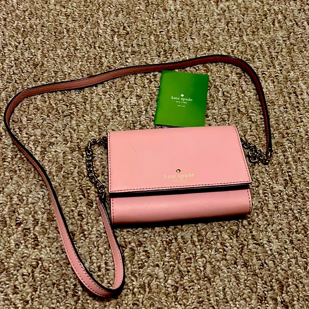 Kate spade nyc bag (light pink) in very good condition